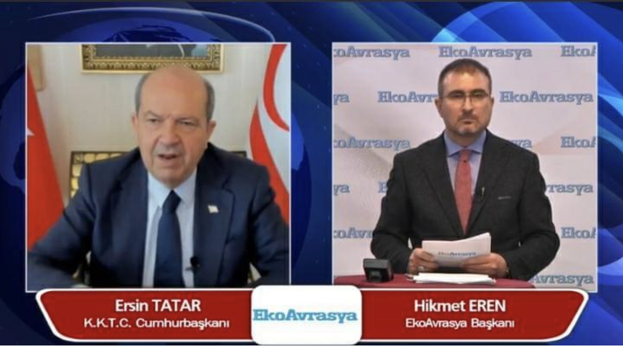 KKTC Cumhurbaşkanı Ersin Tatar, EkoAvrasya’nın Sorularını Cevapladı