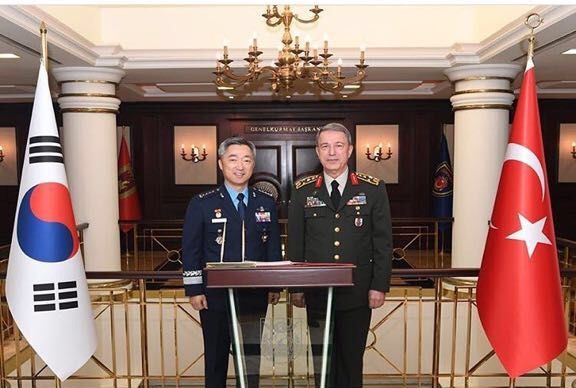 Güney Kore Hava Kuvvetleri Komutanı Wang Keun LEE Ankara’da