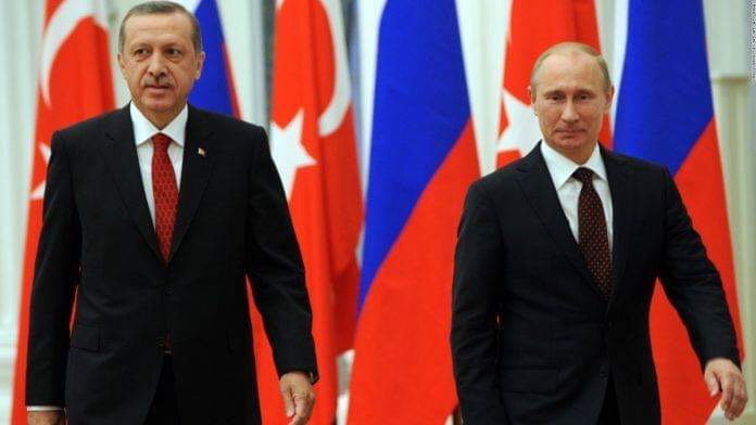 Путин примет участие в открытии подводной части «Турецкого потока»