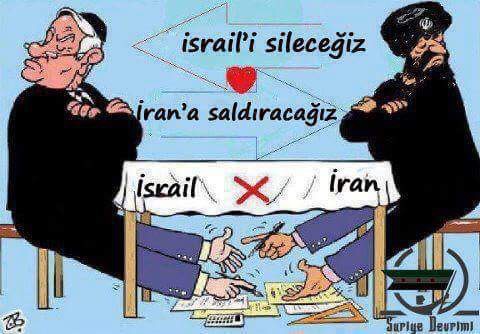 İsrail İran anlaştı Kudüs davası Türkiye’ye kaldı İran Golan’ı sattı!