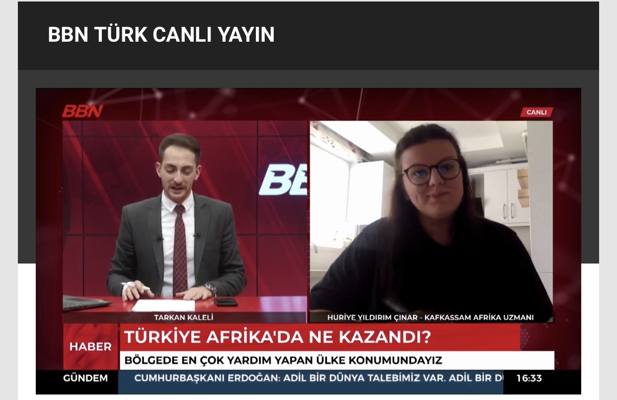 Huriye Çınar Erdoğan’ın Afrika ziyaretini İHA’ya değerlendirdi