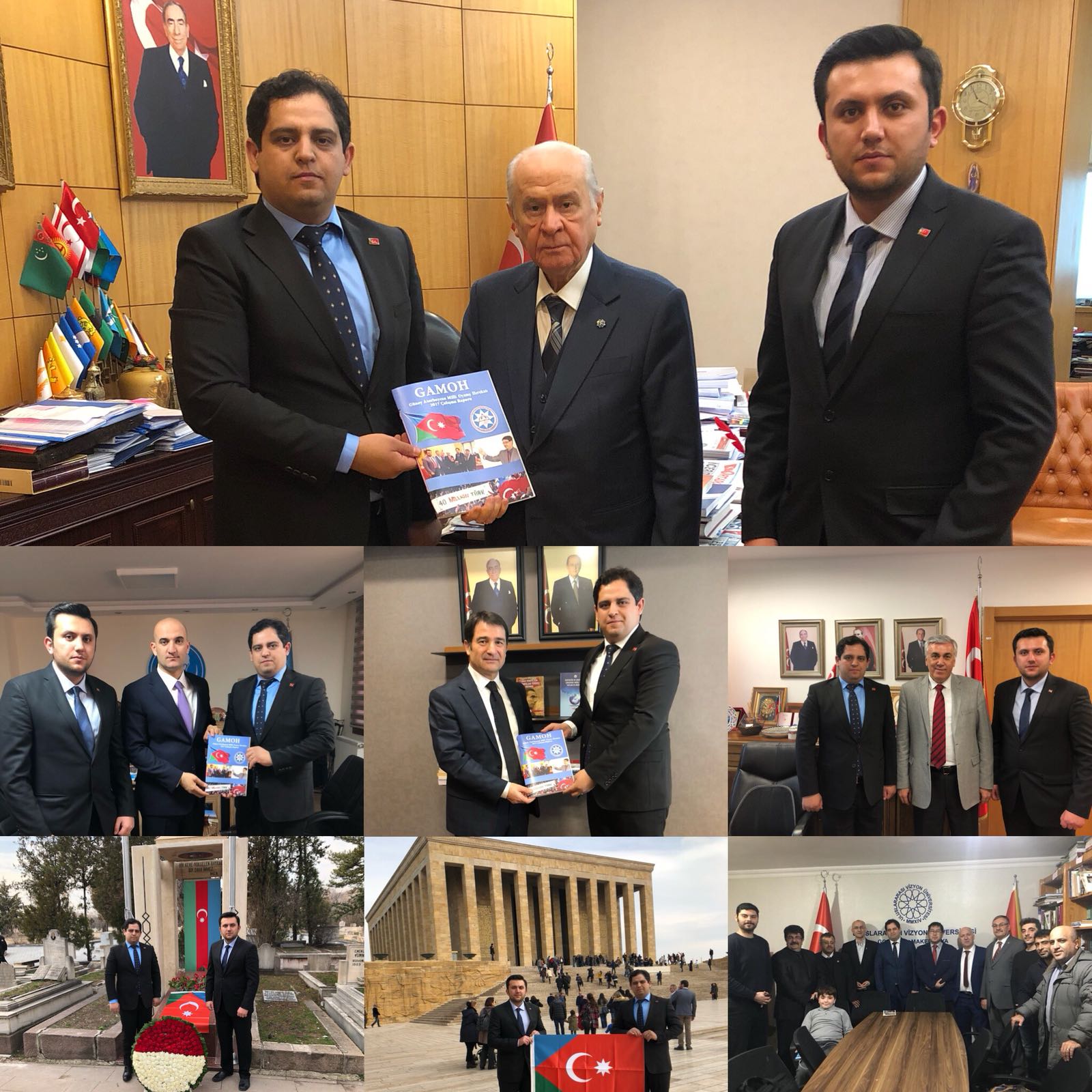 Güney Azerbaycan Milli Uyanış Hareketi Ankara’da önemli görüşmelerde bulundu