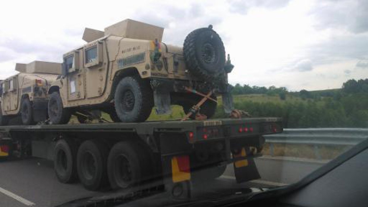 ABD askeri araçları Deir Ez Zor’a  ulaştı