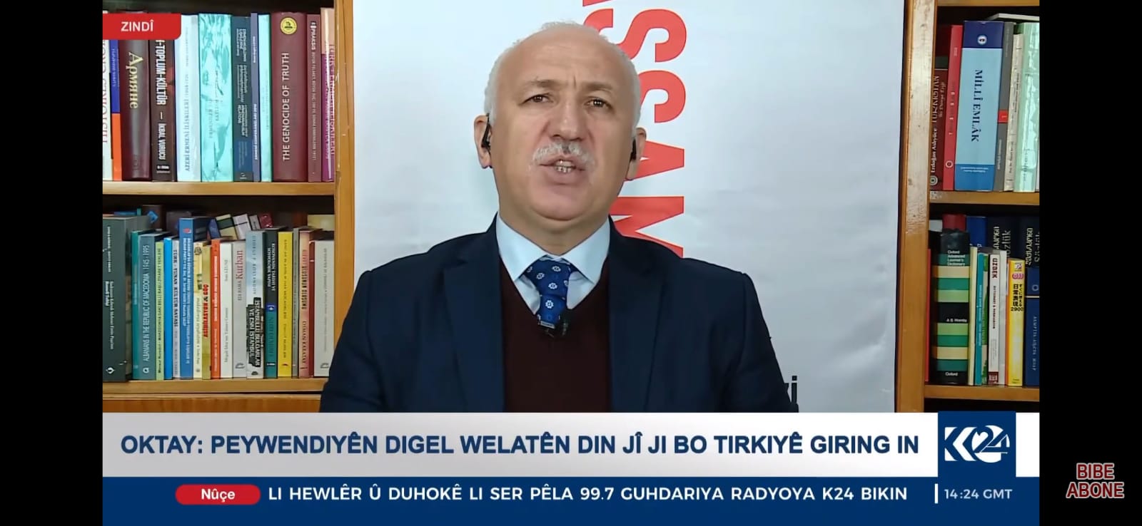 Hasan Oktay K 24 Tv ye AB yaptırım kararları ile ilgili açıklama yaptı