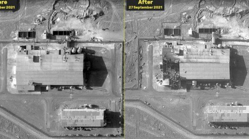 İran’daki sabotajın uydu görüntüleri