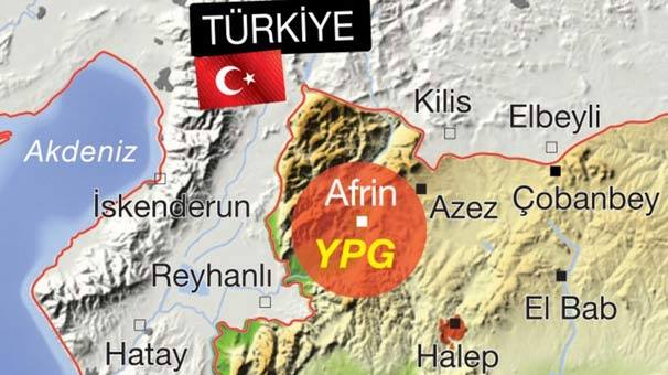 Amerikalılar ve Ruslar Afrin’de PYD’yi Türk ordusunun önüne attı!