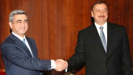 Aliyev Sarkisyan görüşmesi
