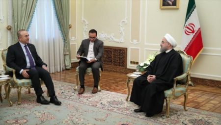 Türkiye Dışişleri Bakanı ve Mit müsteşarının Tahran ziyareti